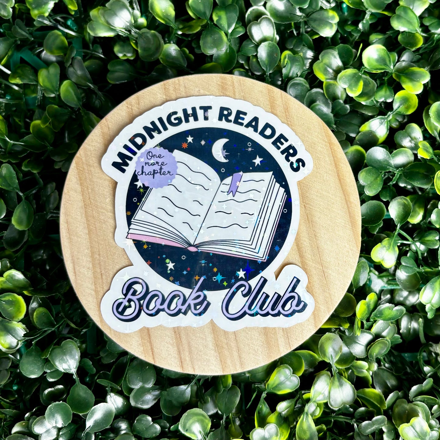 Midnight Readers Book Club Sticker