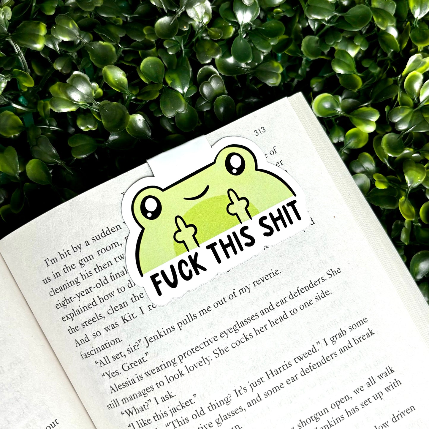 Fuck This Shit Magnetic Bookmark