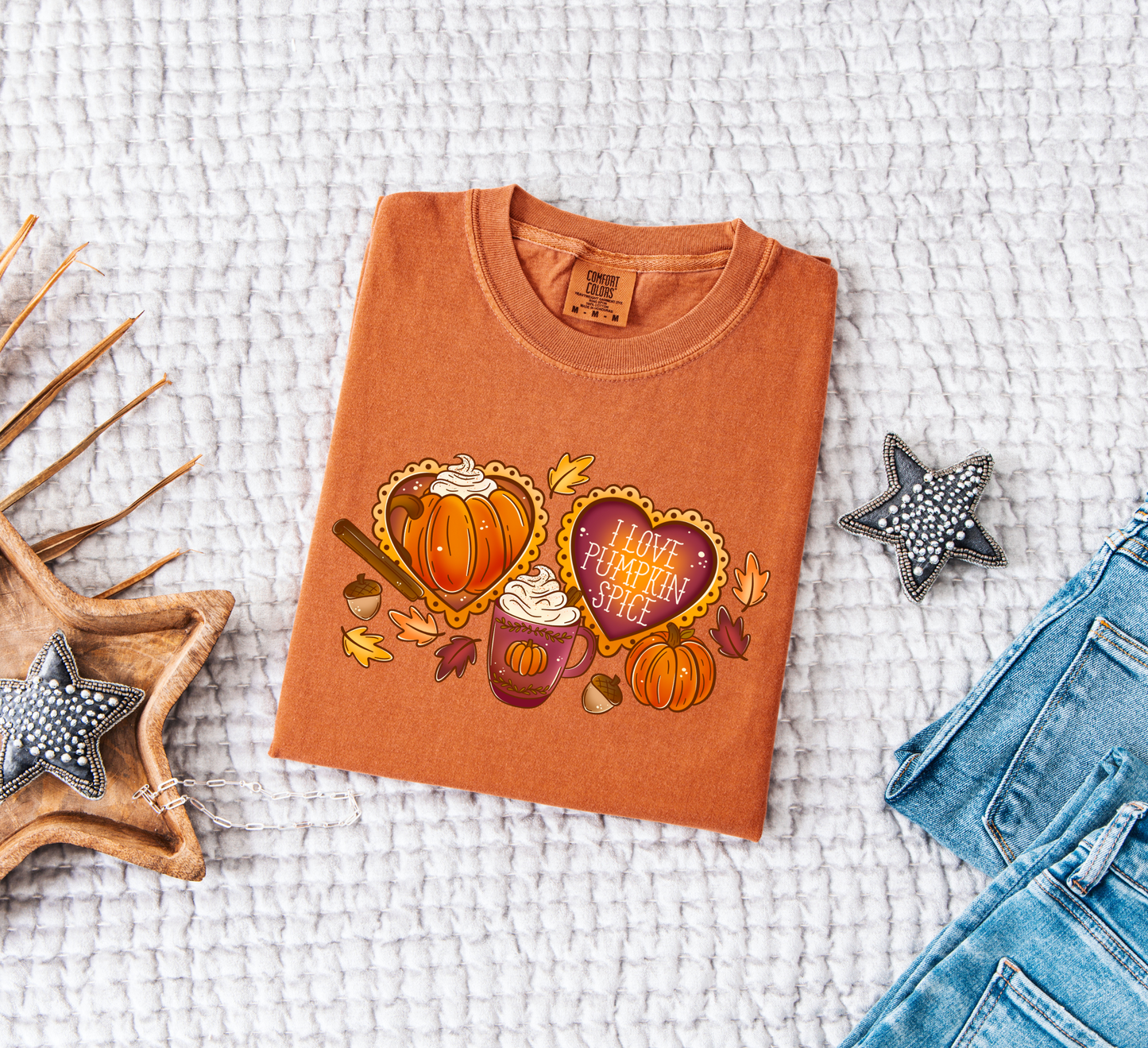 Pumpkin Spice Comfort Colors T-Shirt