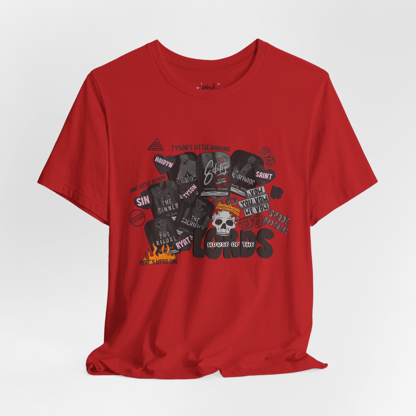 The LORDS Series T-Shirt | Graphic Tee | Bookish Merch |