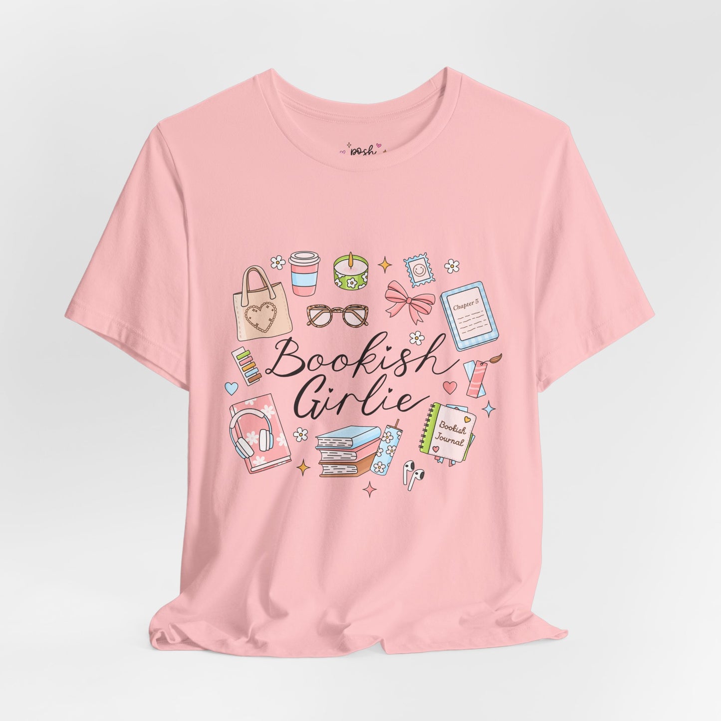 Bookish Girlie Shirt | Graphic Tee | Bookish Merch |