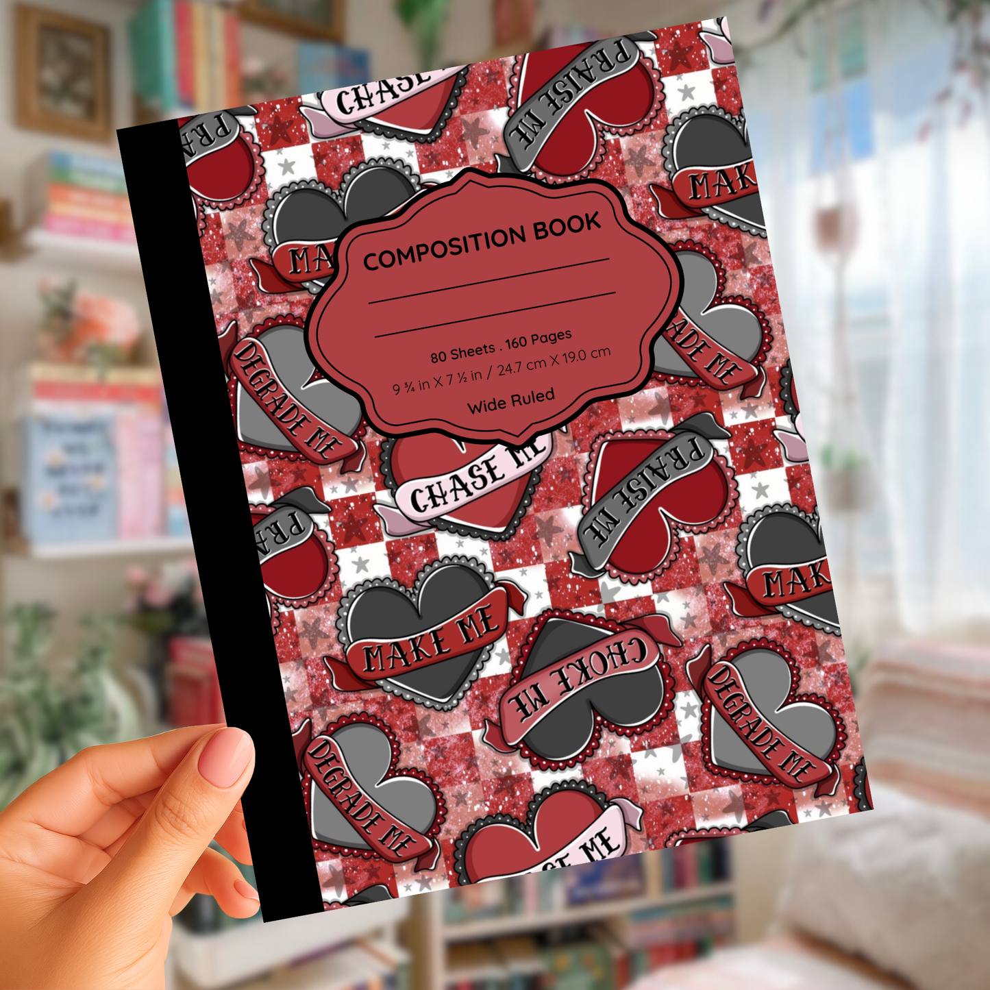 Smut Commands Composition Notebook