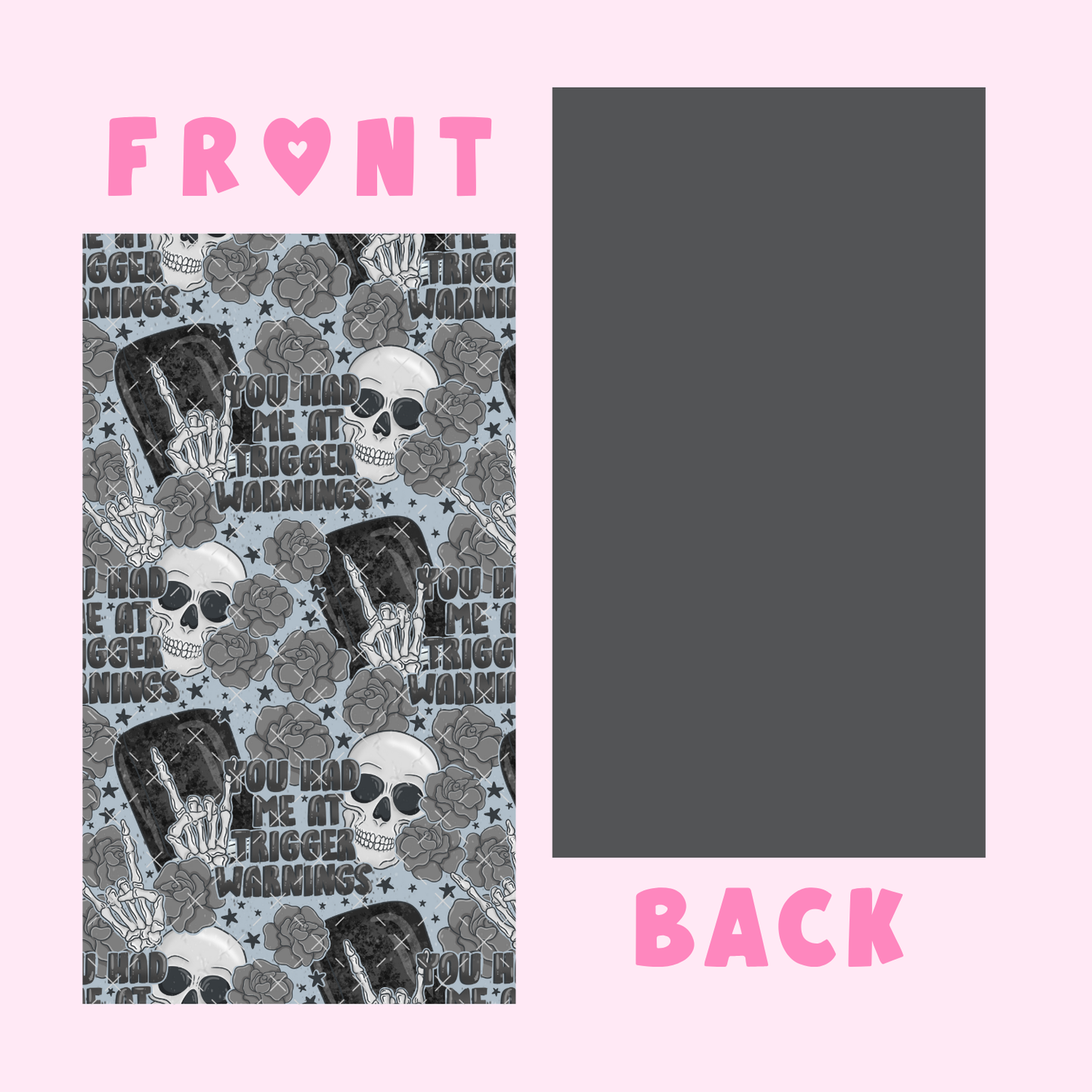 You Had Me At Trigger Warnings Blanket - Pre-Order