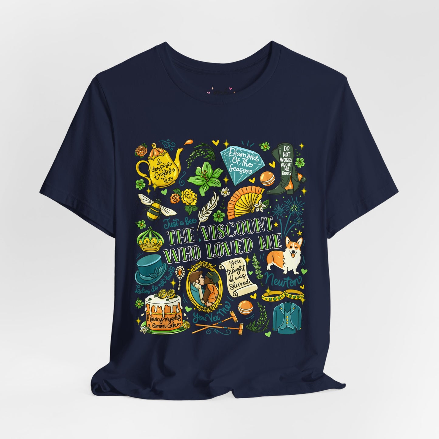 The Viscount Who Loved Me T-Shirt | Graphic Tee | Bookish Merch |