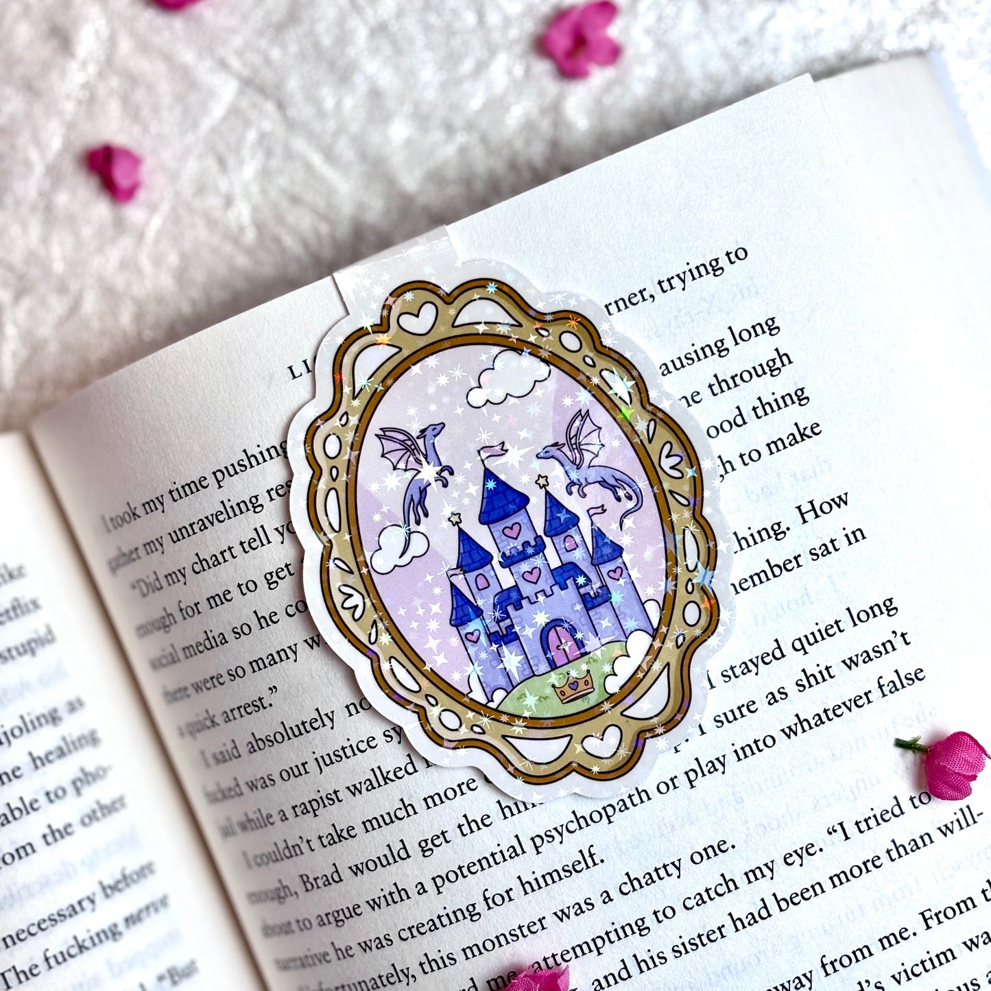 Fantasy Mirror Magnetic Bookmark