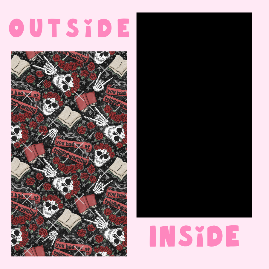 Trigger Warning Kindle Sleeve Pre-Order