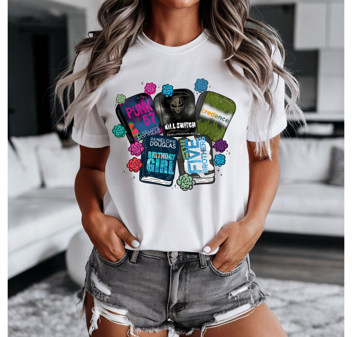 Penelope Douglas Bella+Canvas T-Shirt