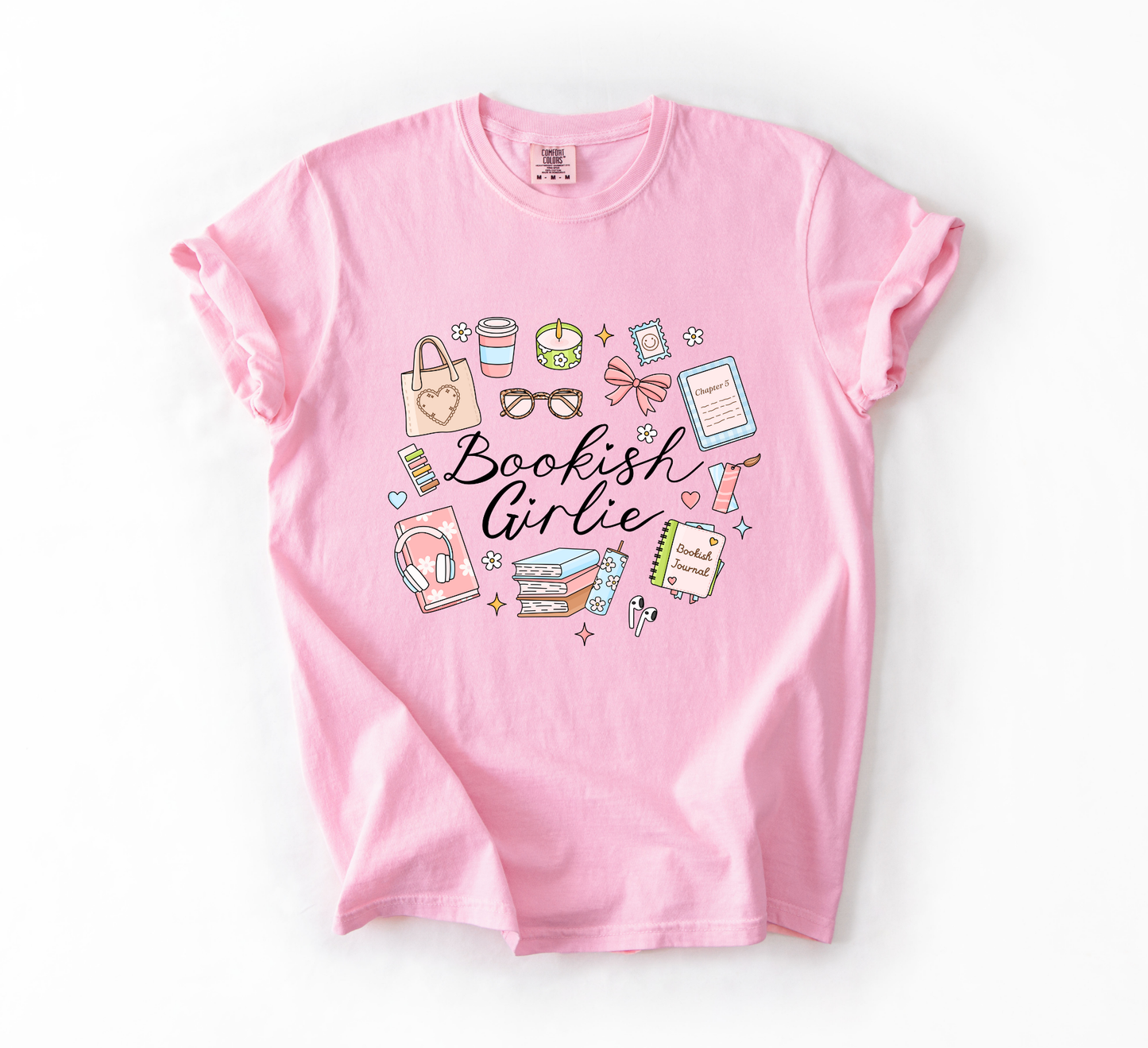 Bookish Girlie Comfort Colors T-Shirt