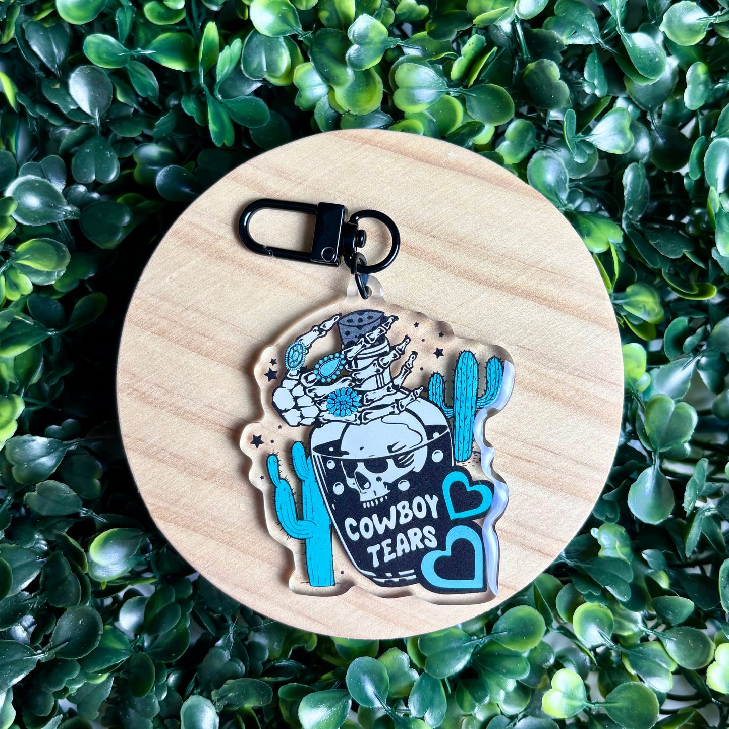 Cowboy Tears Potion Acrylic Keychain