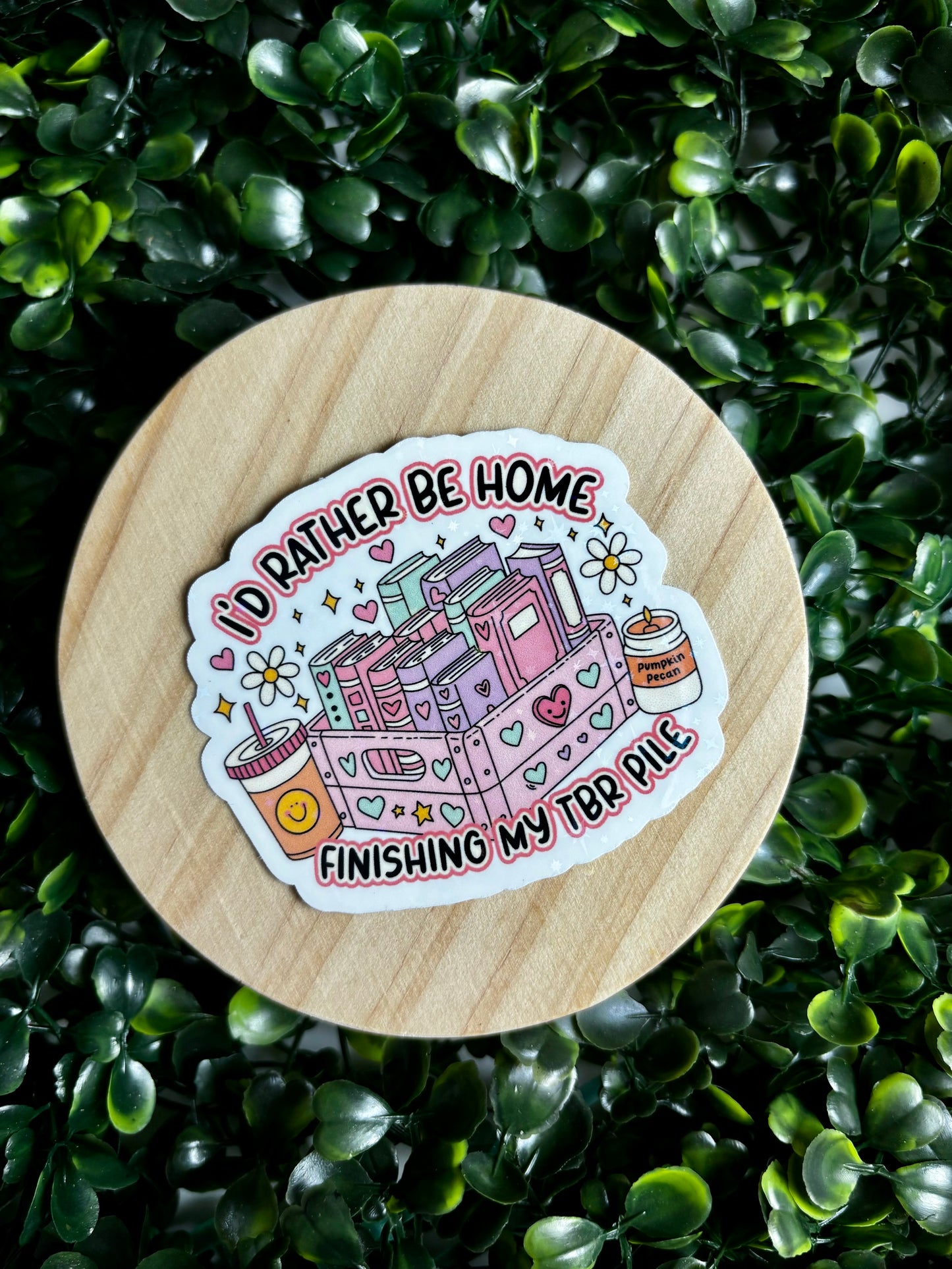 Finishing my TBR Pile Sticker