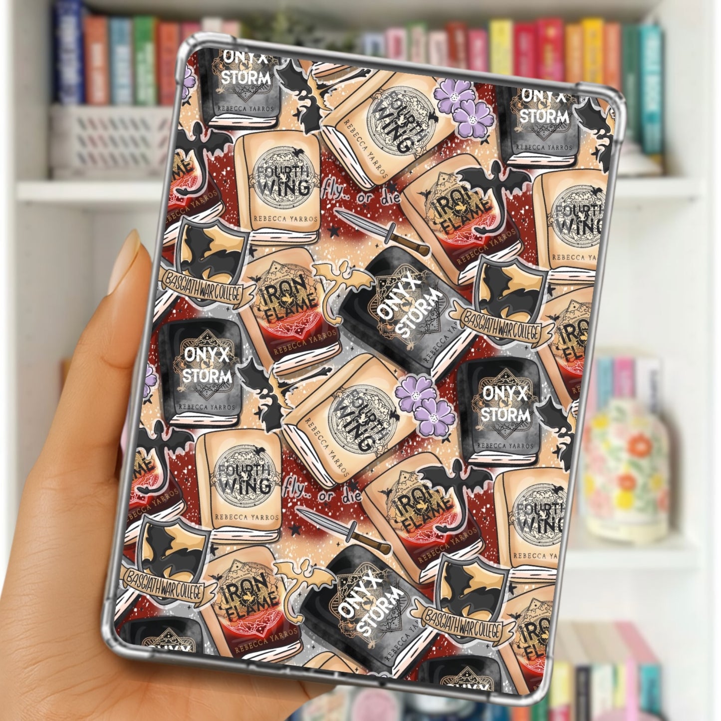 Fourth Wing Series E-Reader Insert