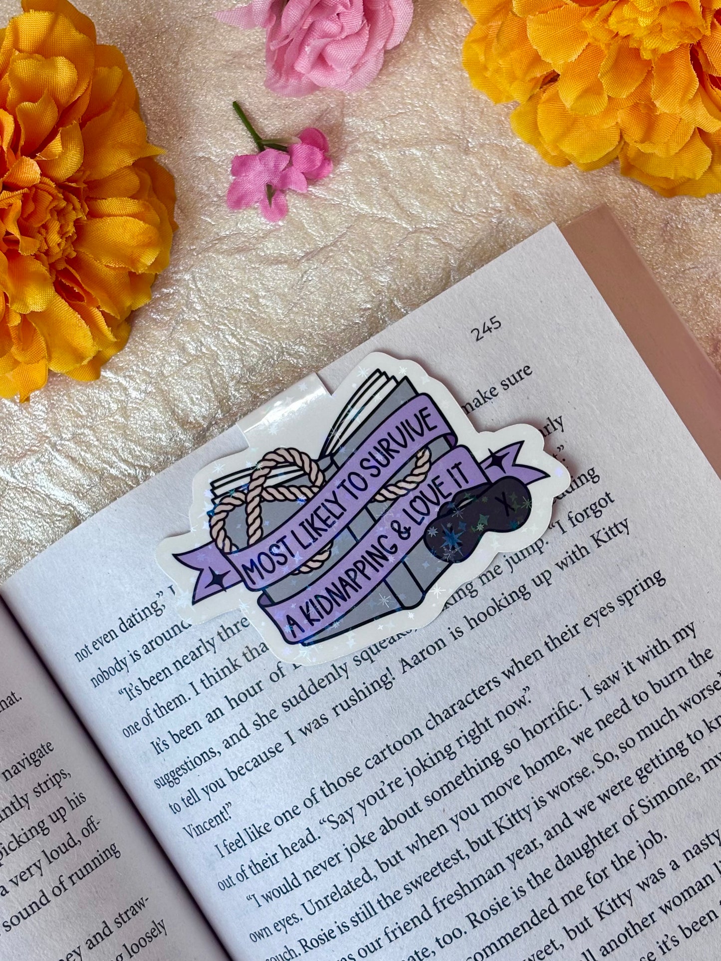 Most Likely to Survive a Kidnapping & Love It Magnetic Bookmark