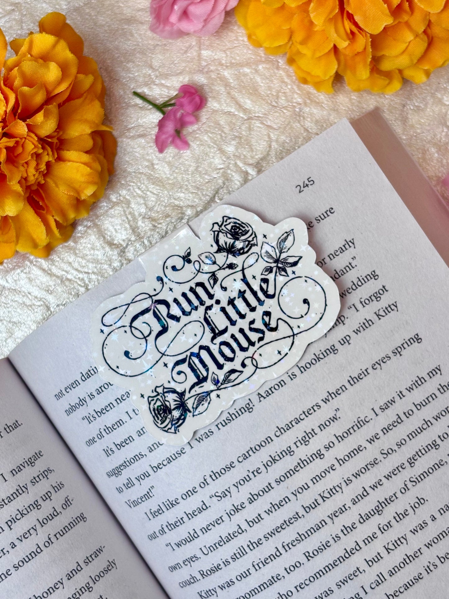 Run Little Mouse Magnetic Bookmark
