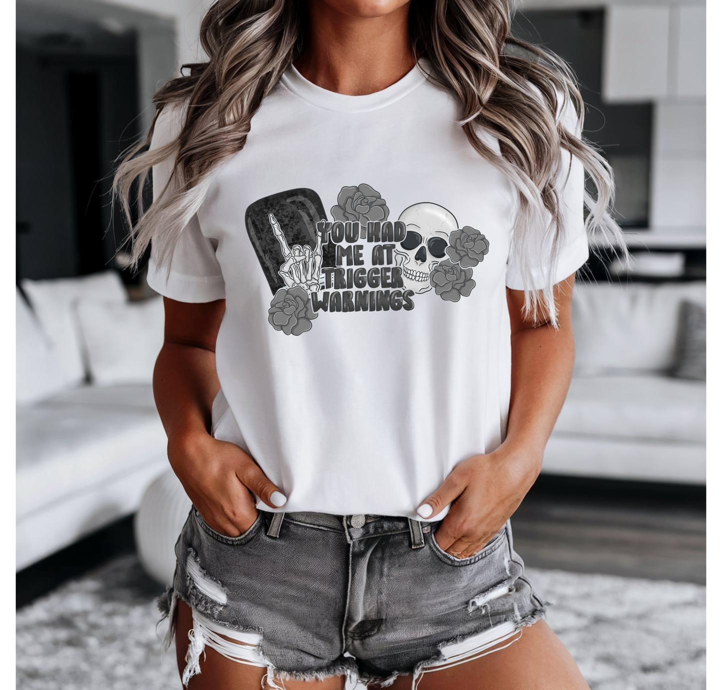 You Had Me At Trigger Warning Bella+Canvas T-Shirt
