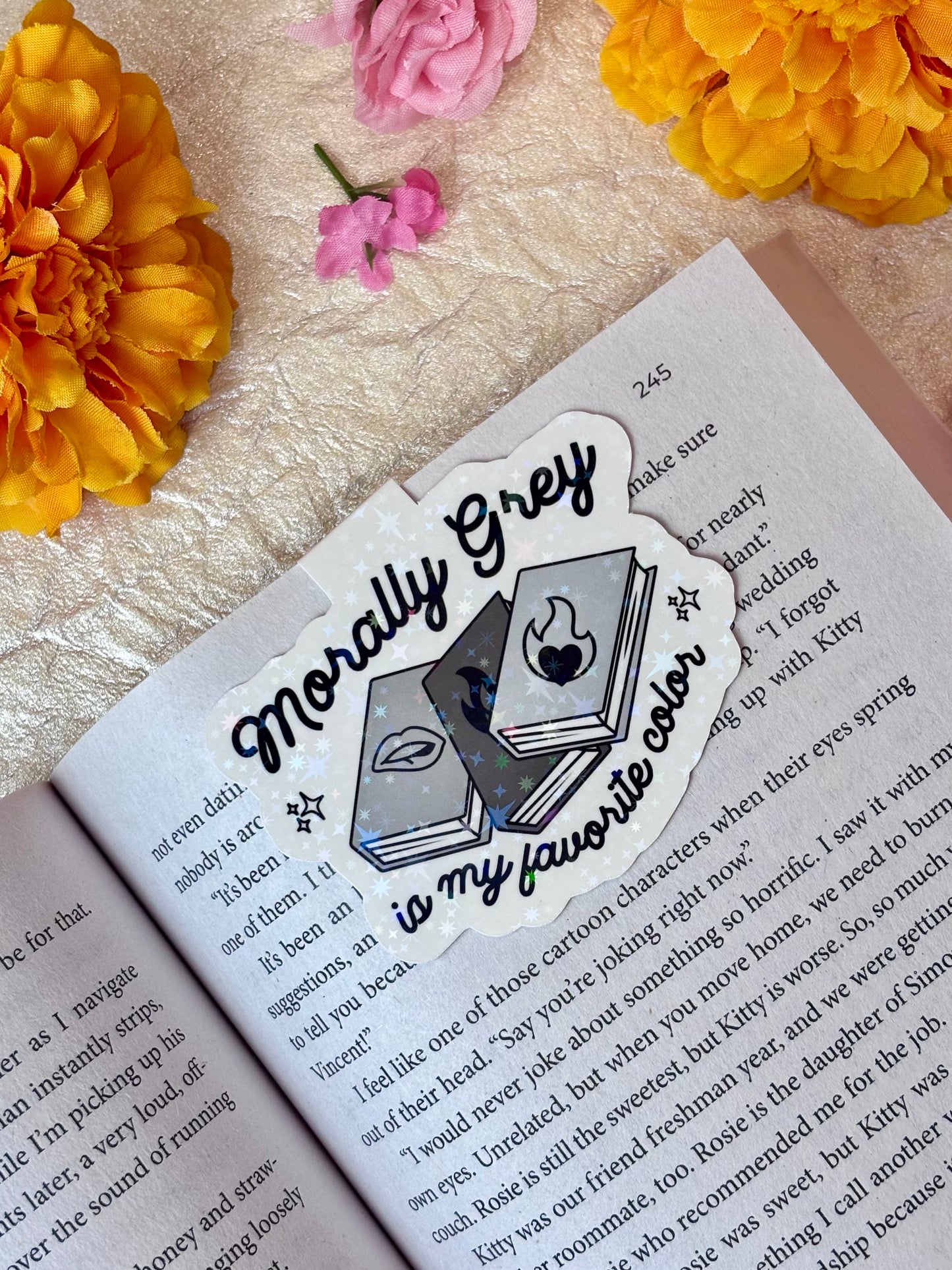 Morally Grey Magnetic Bookmark