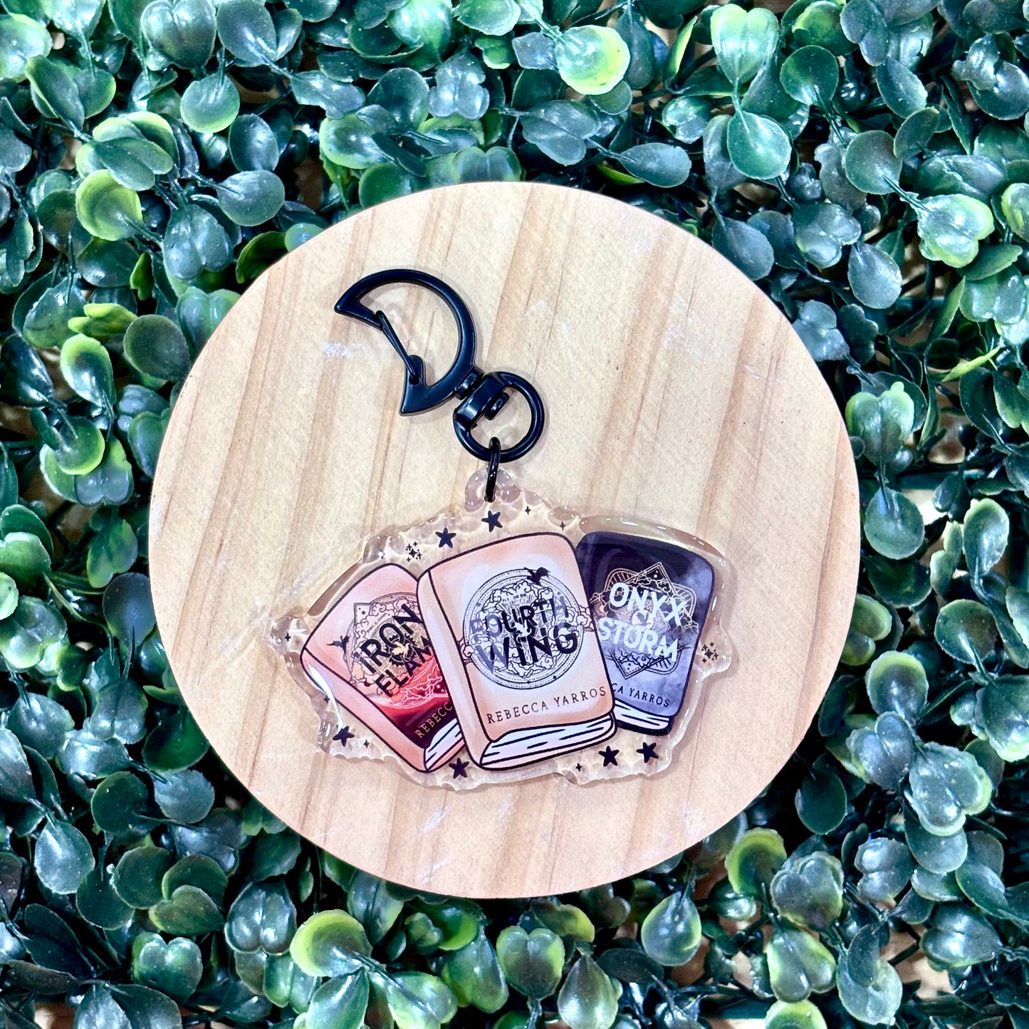 Fourth Wing Acrylic Keychain