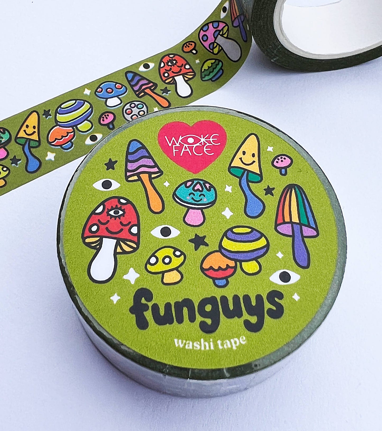 Washi Tape - Funguys