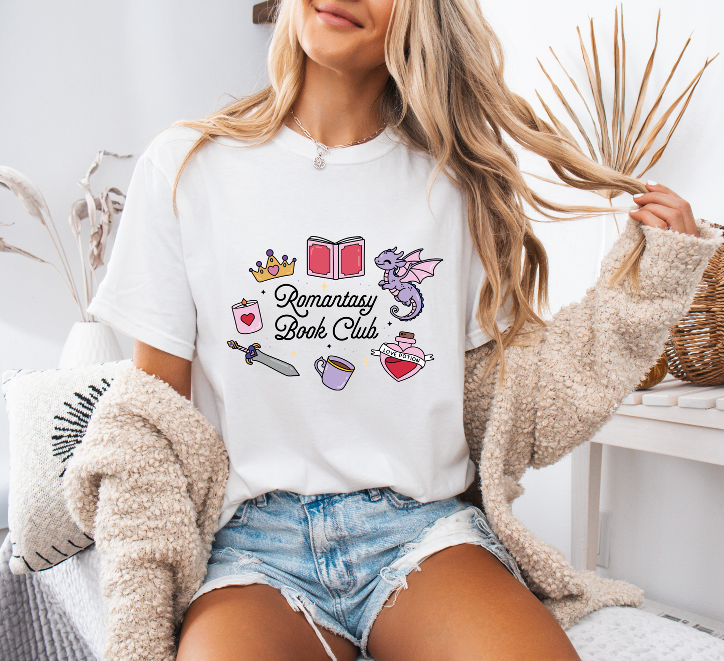 Romantasy Book Club Comfort Colors T-Shirt
