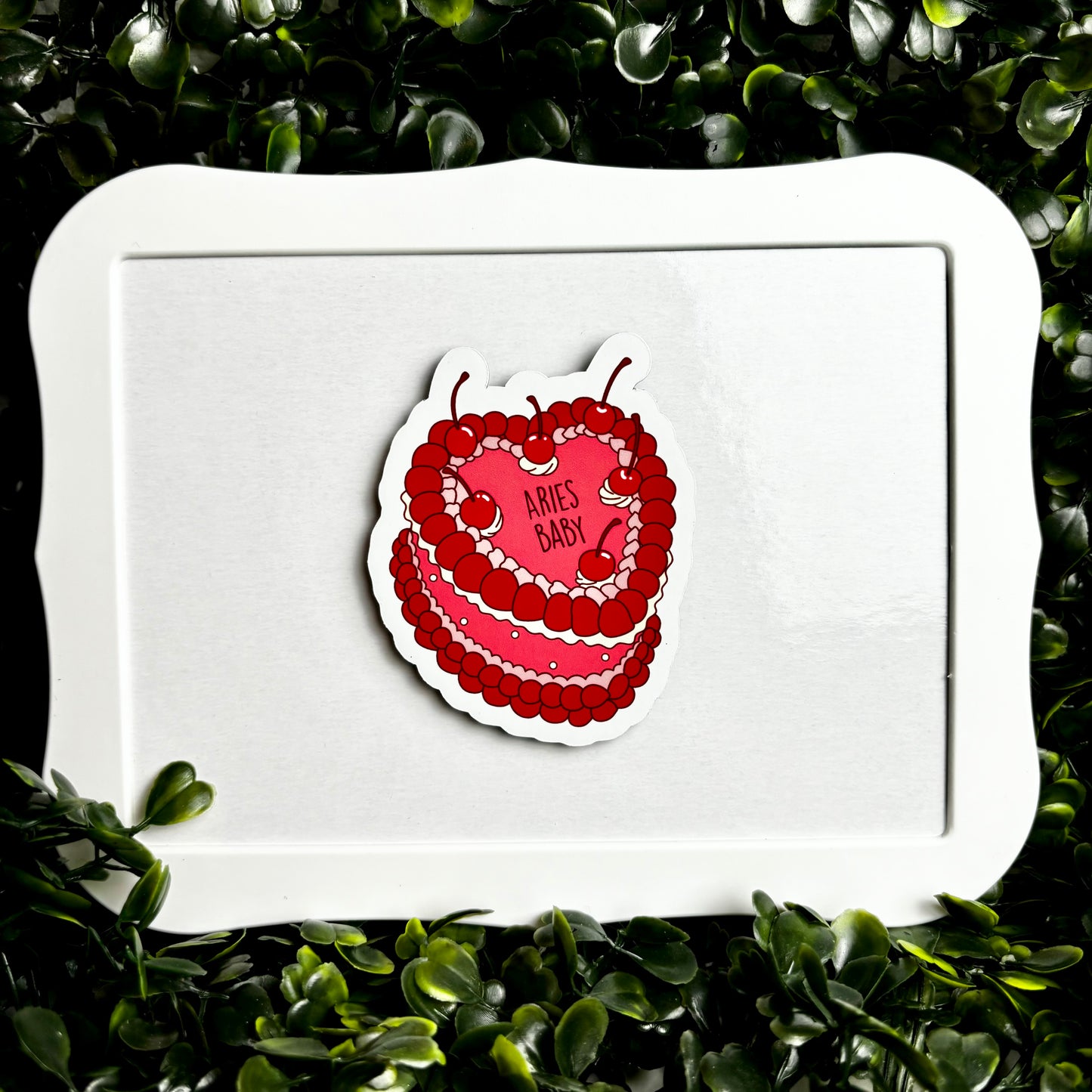 Aries Baby Cake Magnet