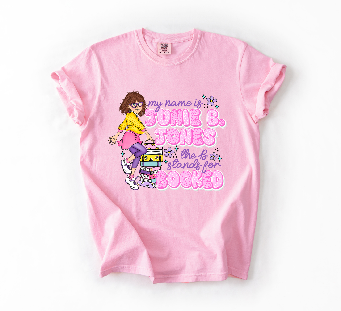 B Stands For Booked Comfort Colors T-Shirt