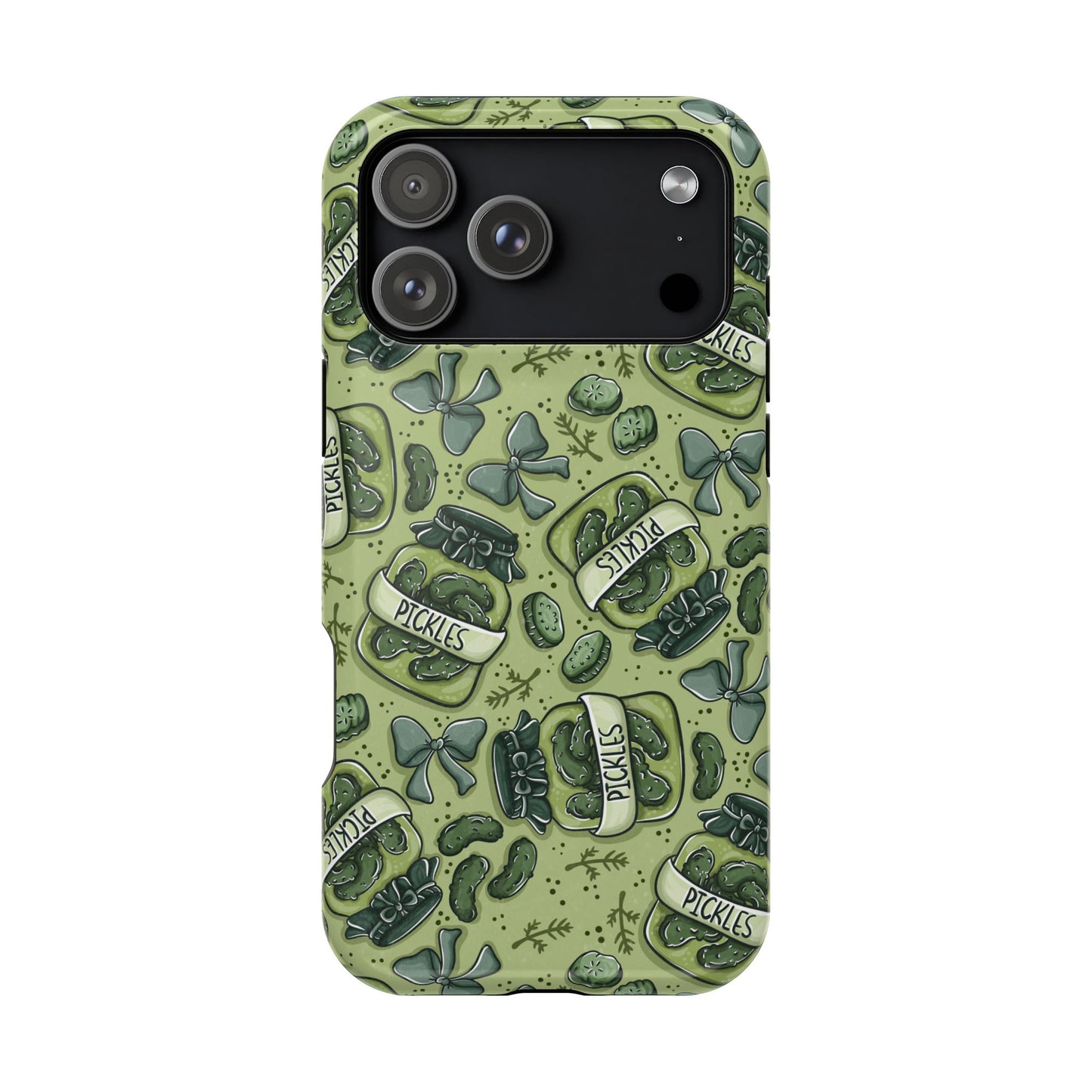 Coquette Pickles MagSafe Tough Phone Case | Shockproof | iPhone Case | Pickles Phone Case |