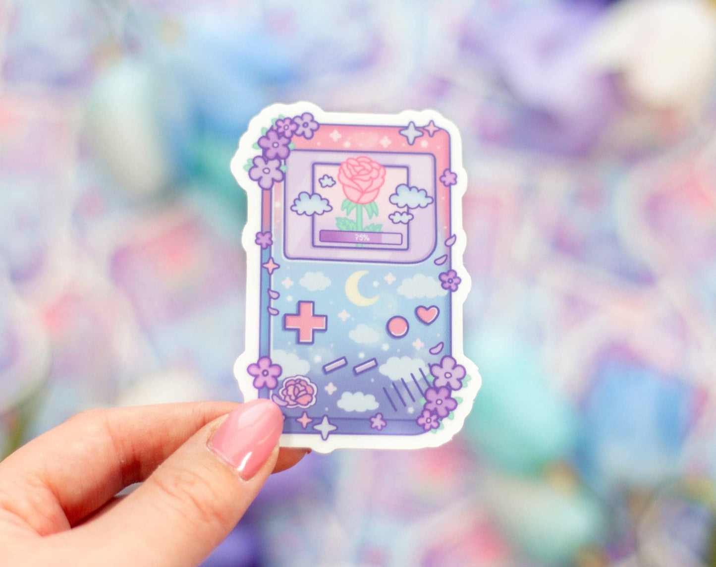 Game Girl Sticker