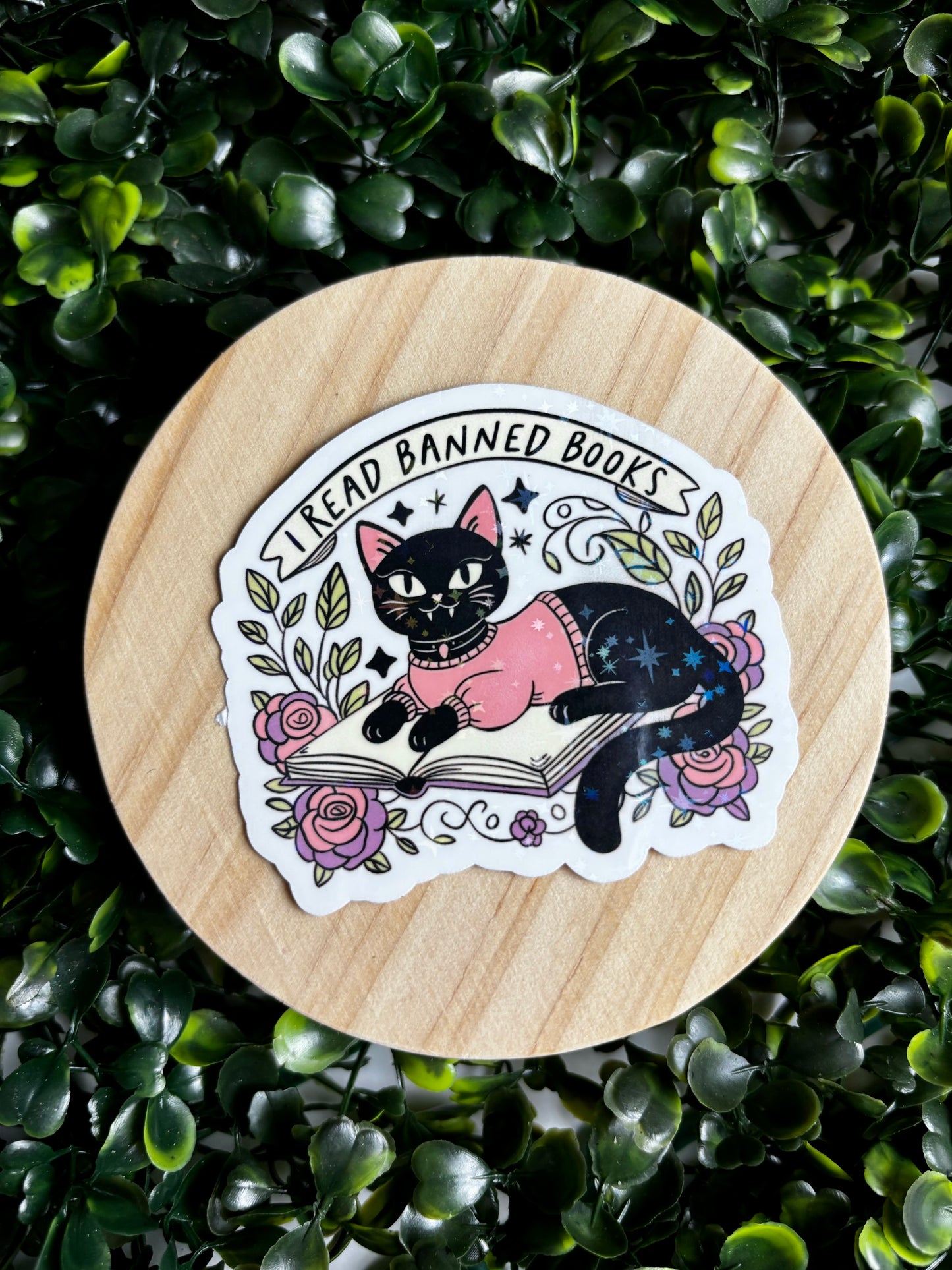 I Read Banned Books Sticker