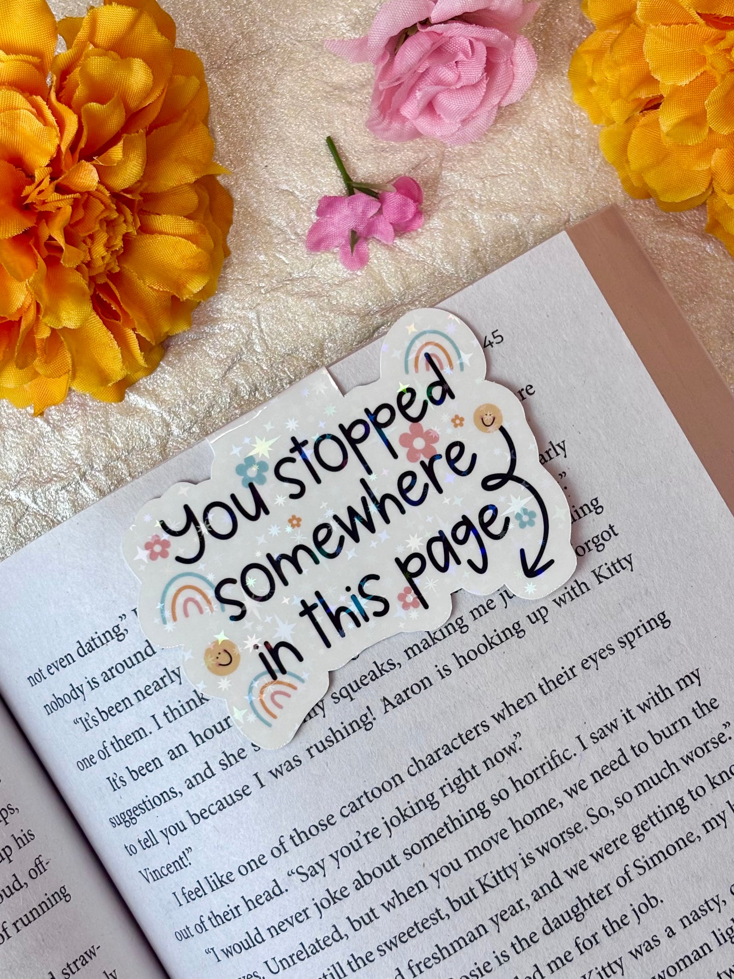 You Stopped Somewhere in this Page Magnetic Bookmark