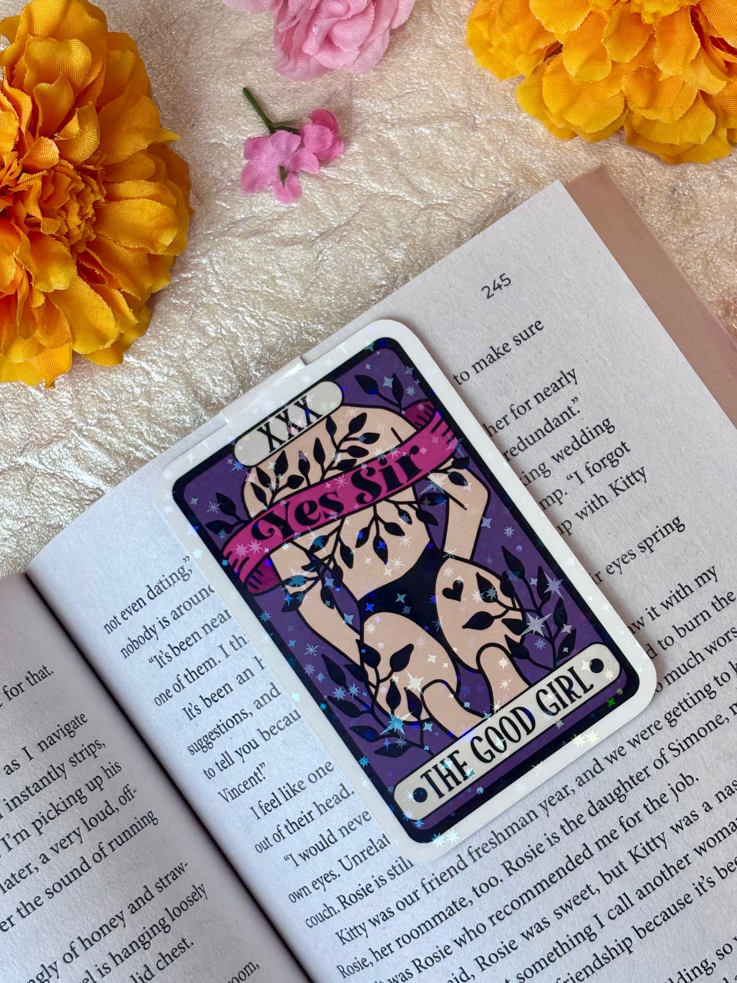 The Good Girl Tarot Card Magnetic Bookmark