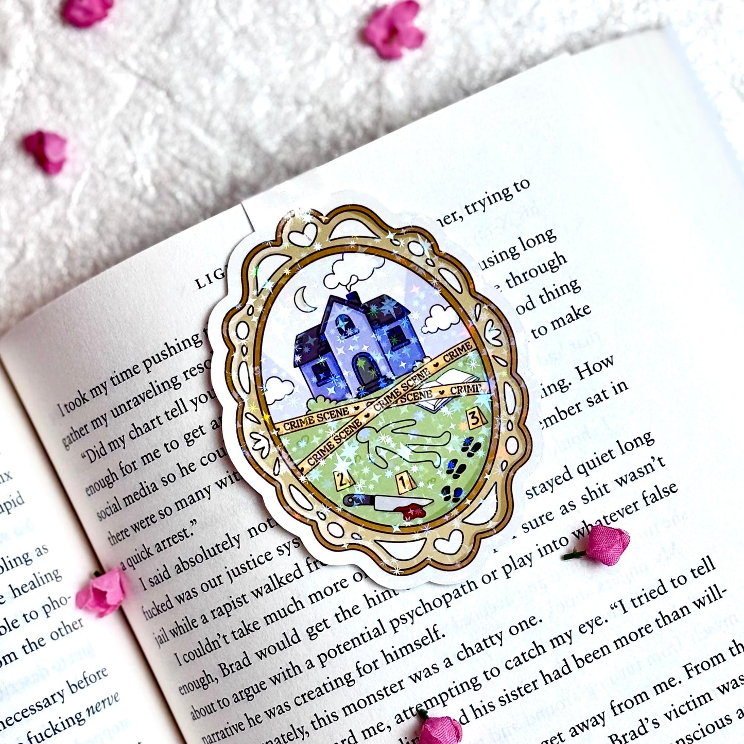 Thriller Mirror Magnetic Bookmark