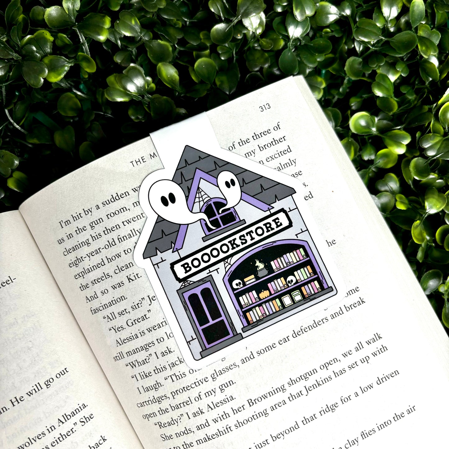 Booookstore Magnetic Bookmark