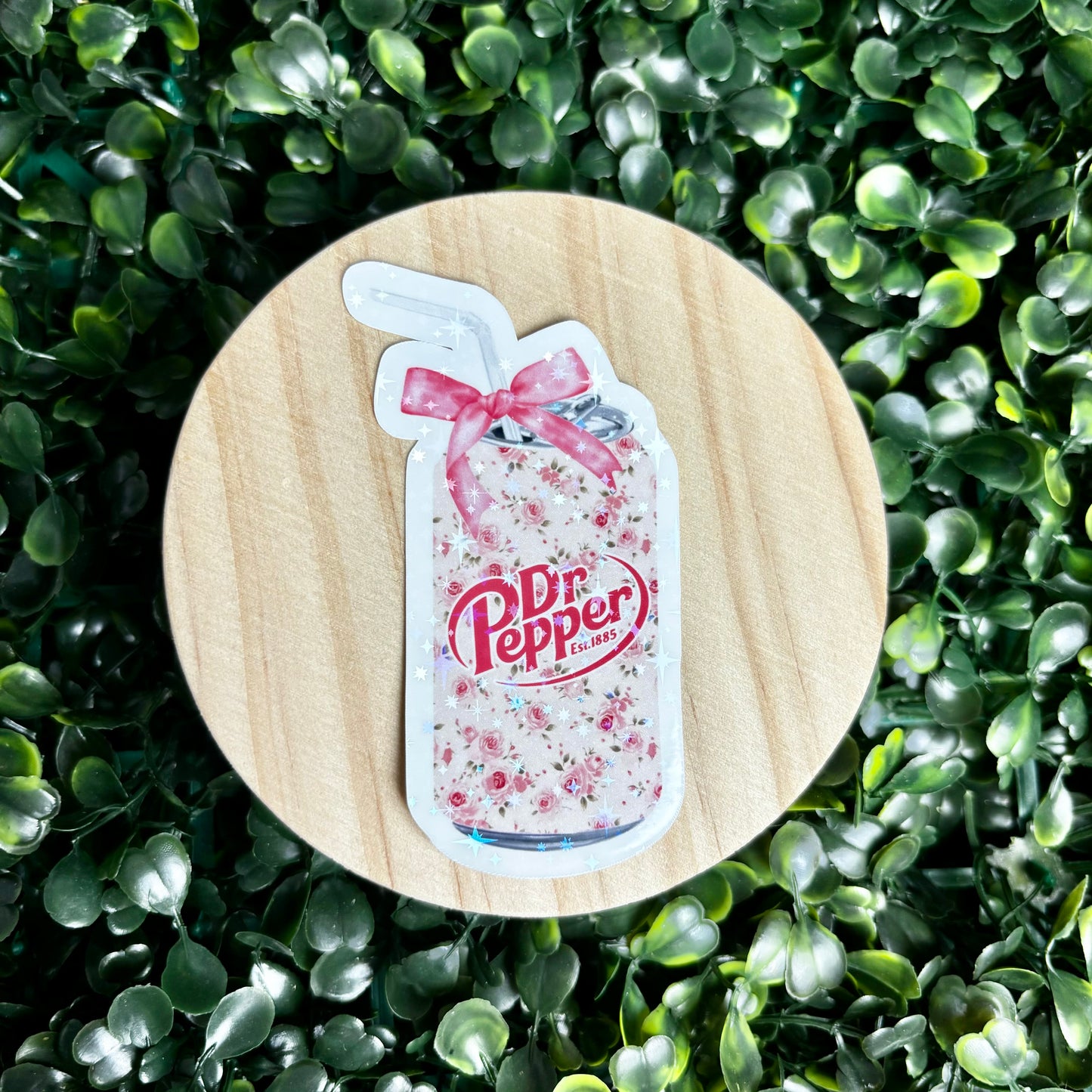 Coquette Dr. Pepper Sticker