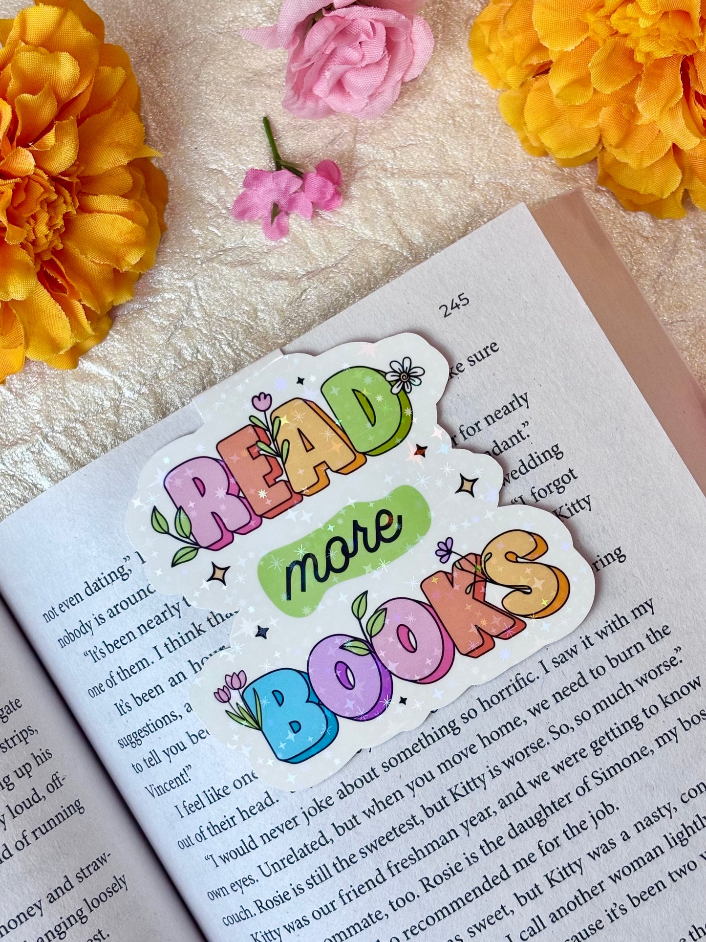 Read More Books Magnetic Bookmark