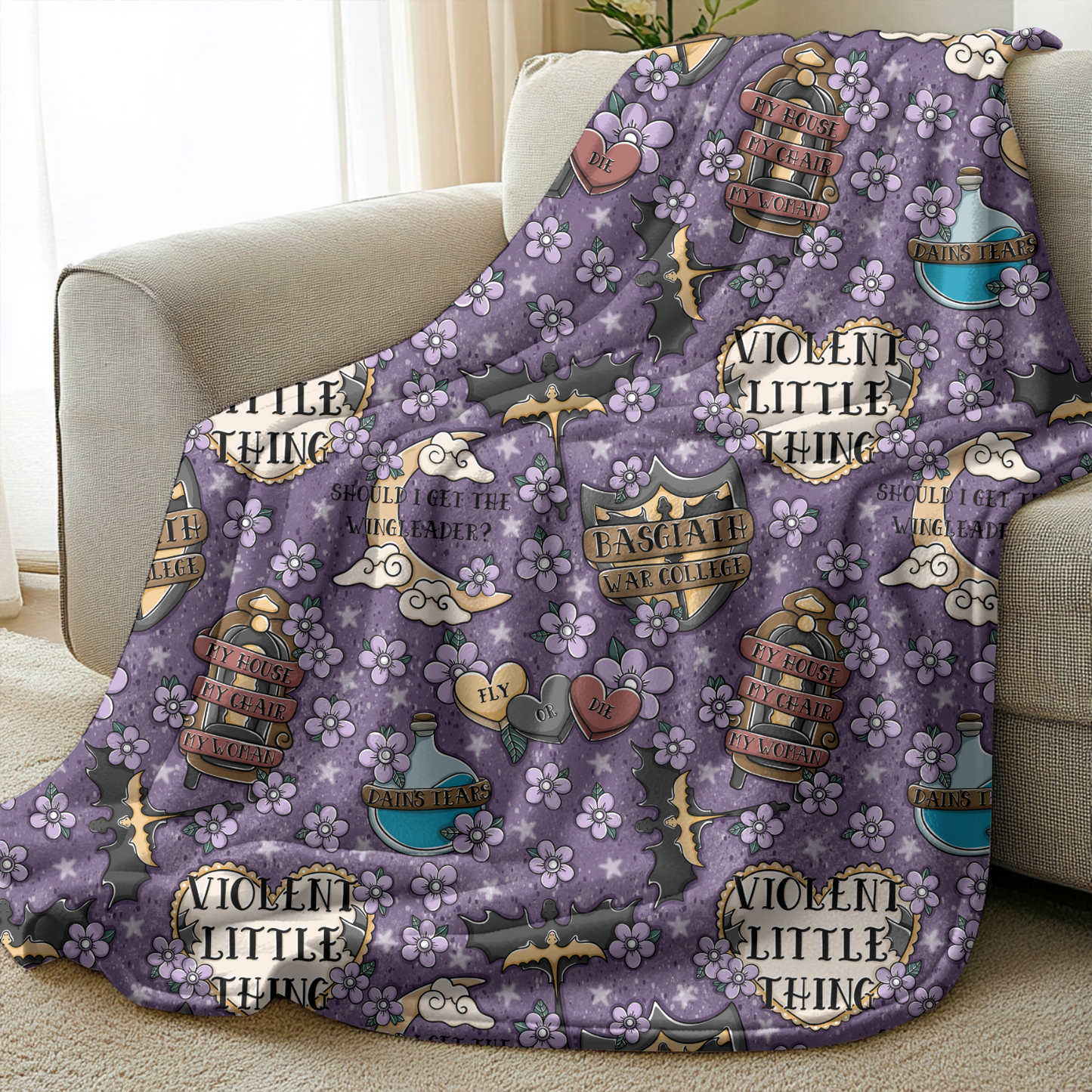 Violent Little Thing Blanket