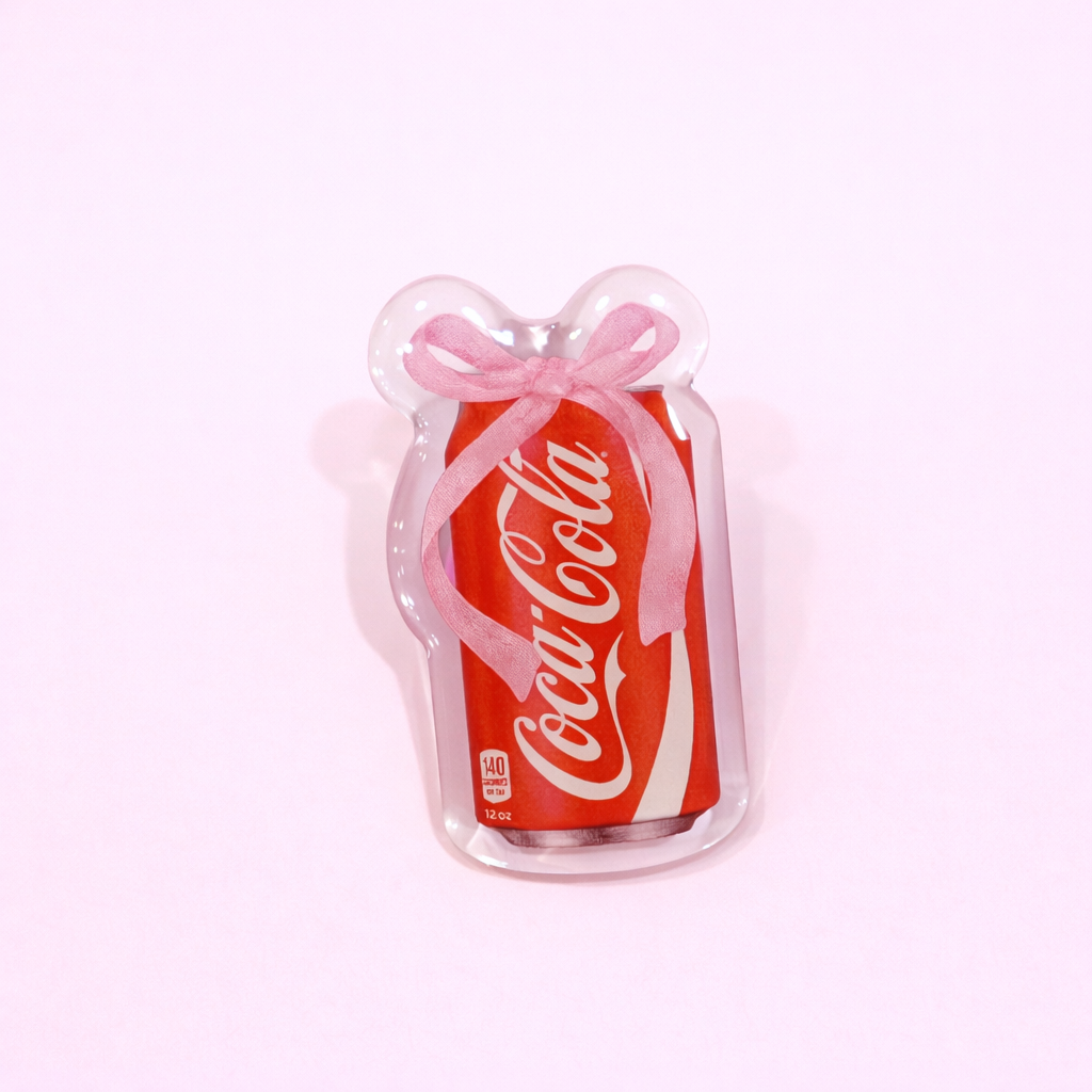 Coquette Coke Acrylic Pin