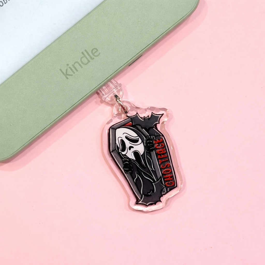 Ghostface USB-C Dust Plug Charm