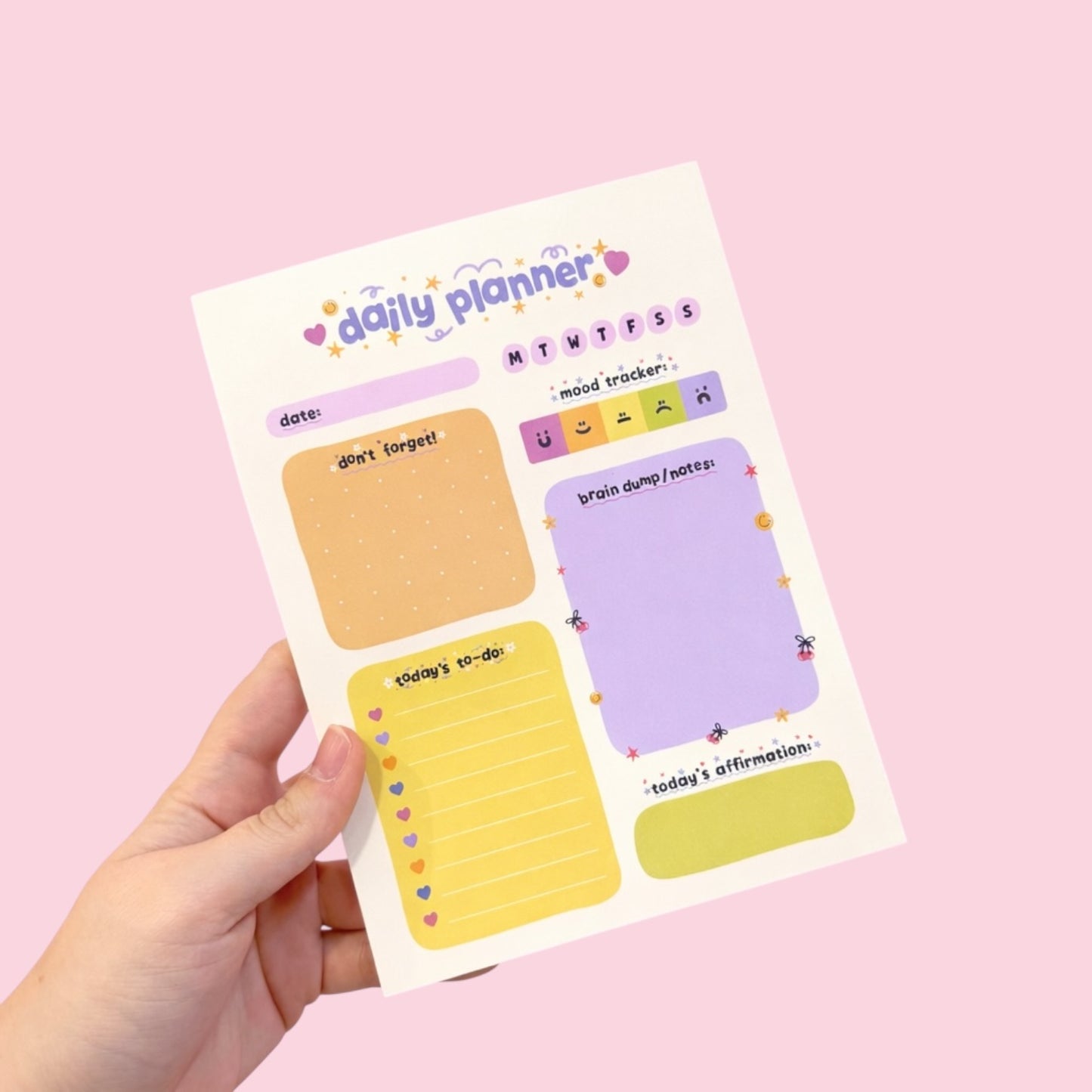 Daily Planner Notepad