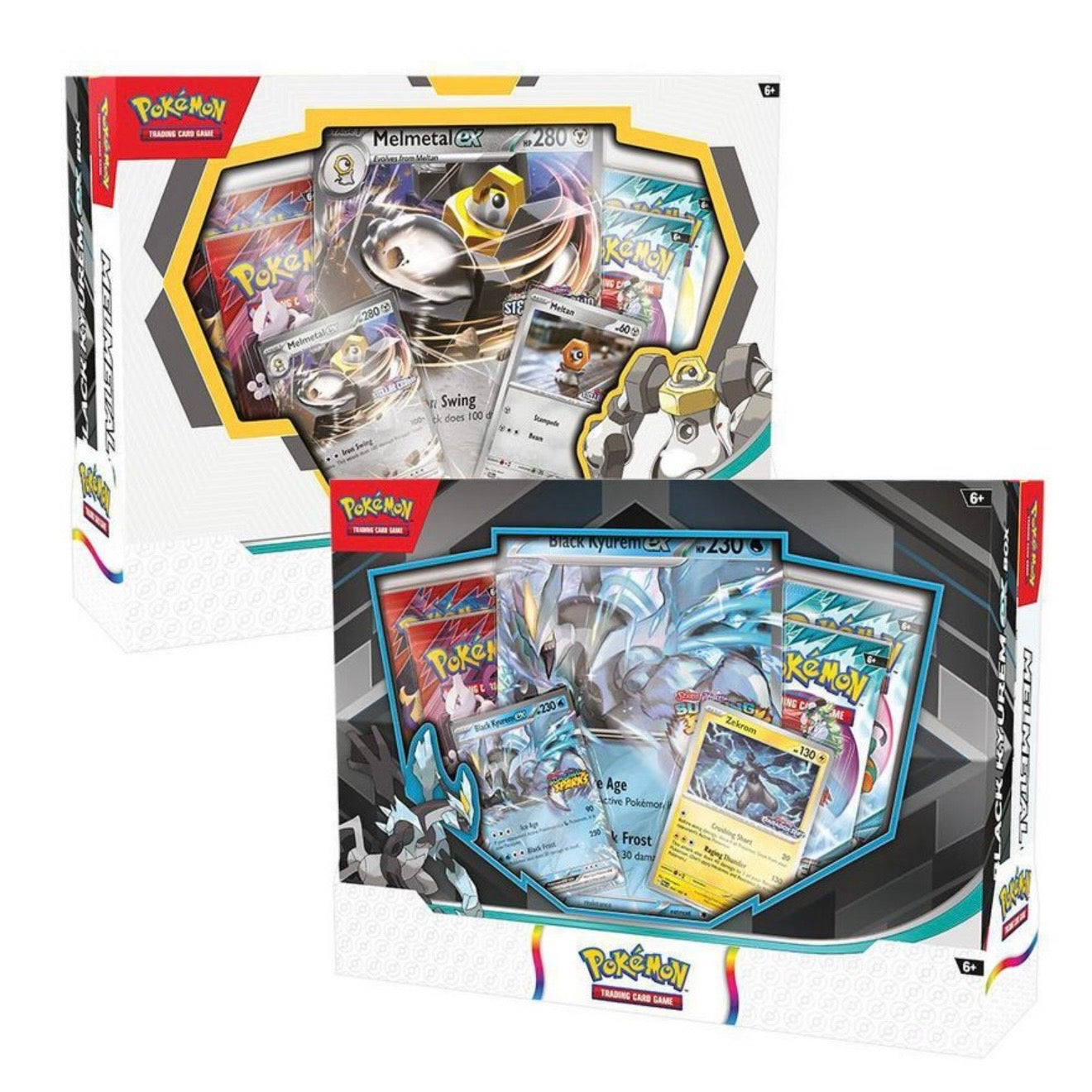 Black Kyurem Ex Box & Melmetal Ex Box Bundle (2 Boxes)