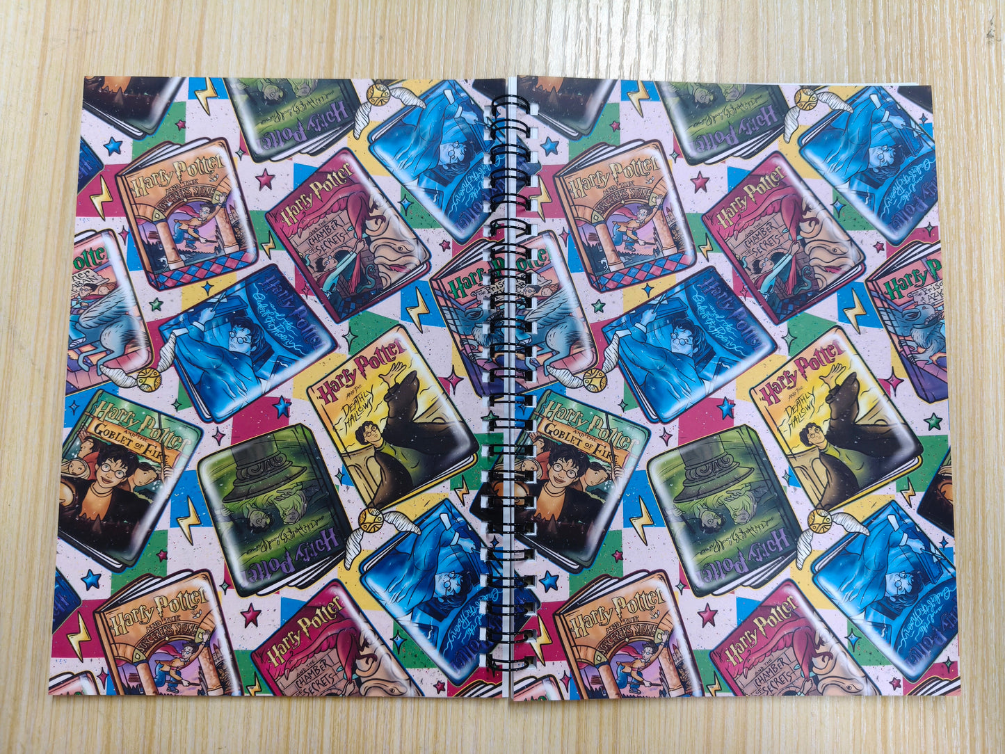 Wizard Books A5 Spiral Notebook