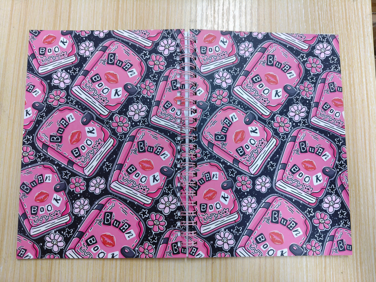 Burn Book A5 Spiral Notebook