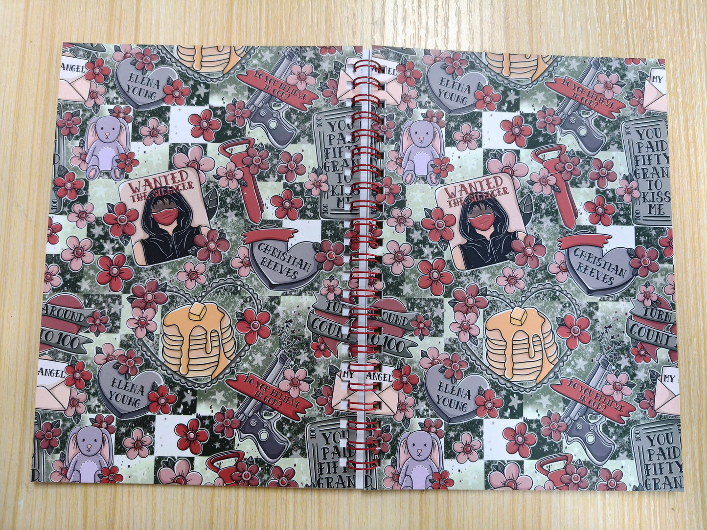 Under Your Scars A5 Spiral Notebook