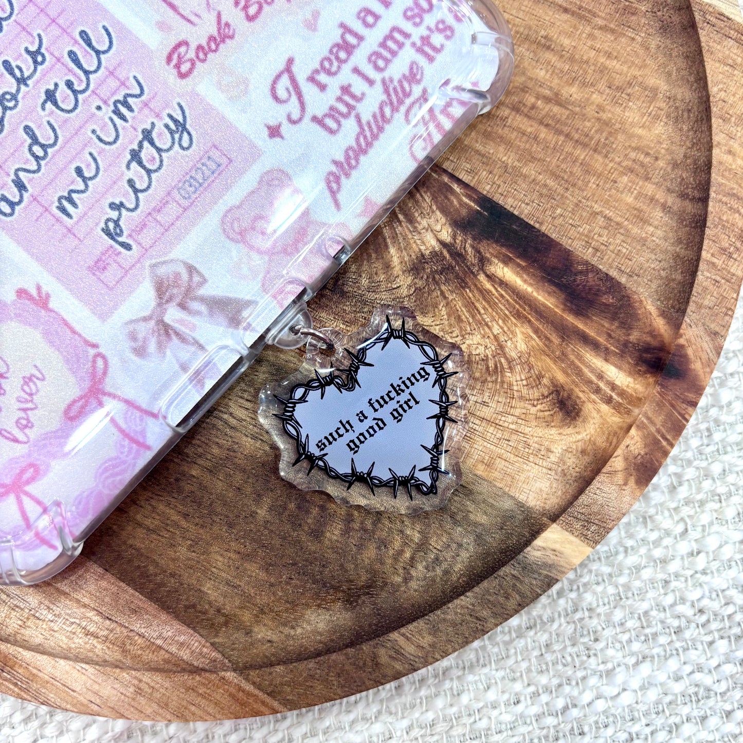 You're Such a Fucking Good Girl USB-C Dust Plug Charm