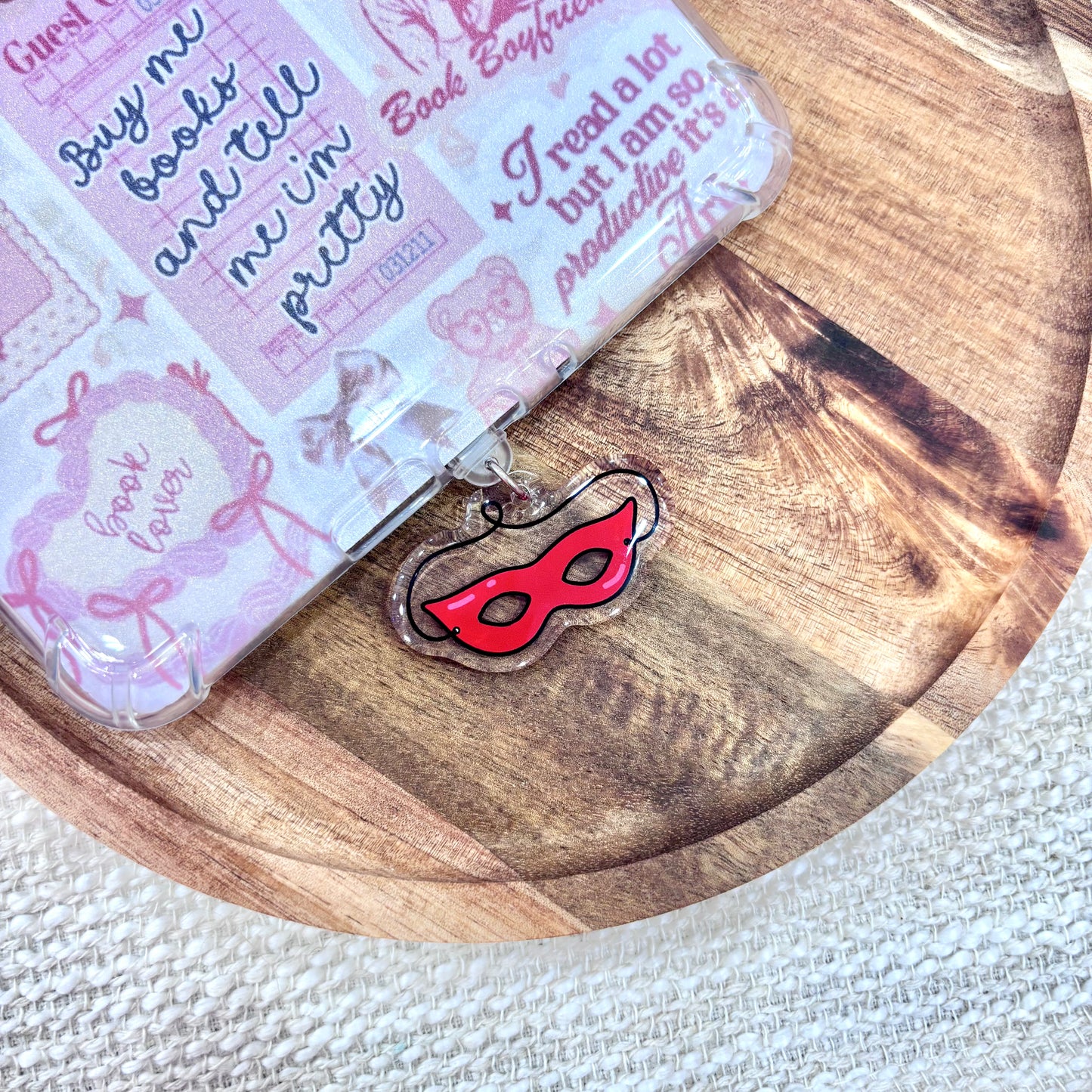 Smut Mask USB-C Dust Plug Charm