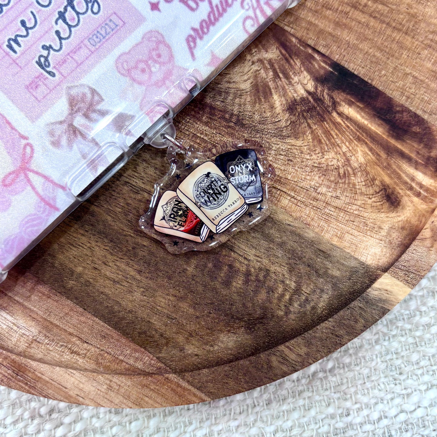 Fourth Wing Series USB-C Dust Plug Charm