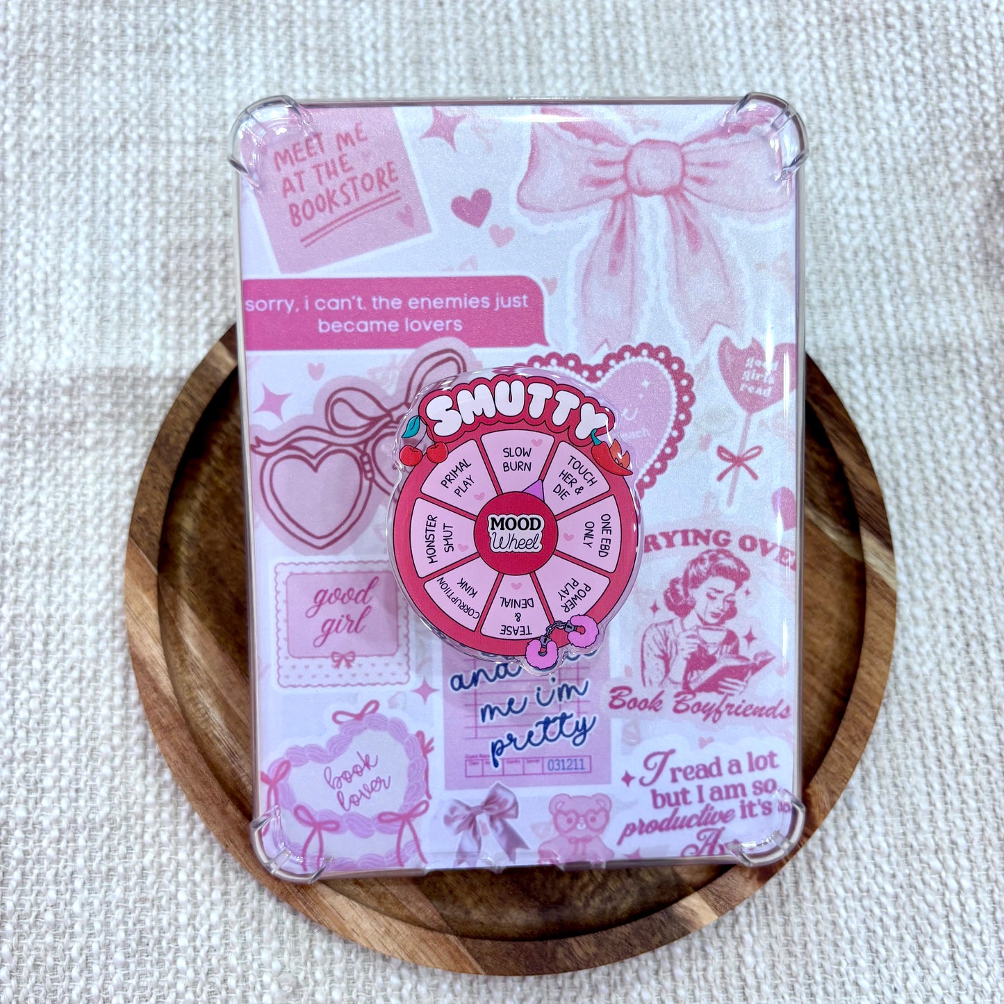 Smutty Mood Wheel Kindle/Phone Grip
