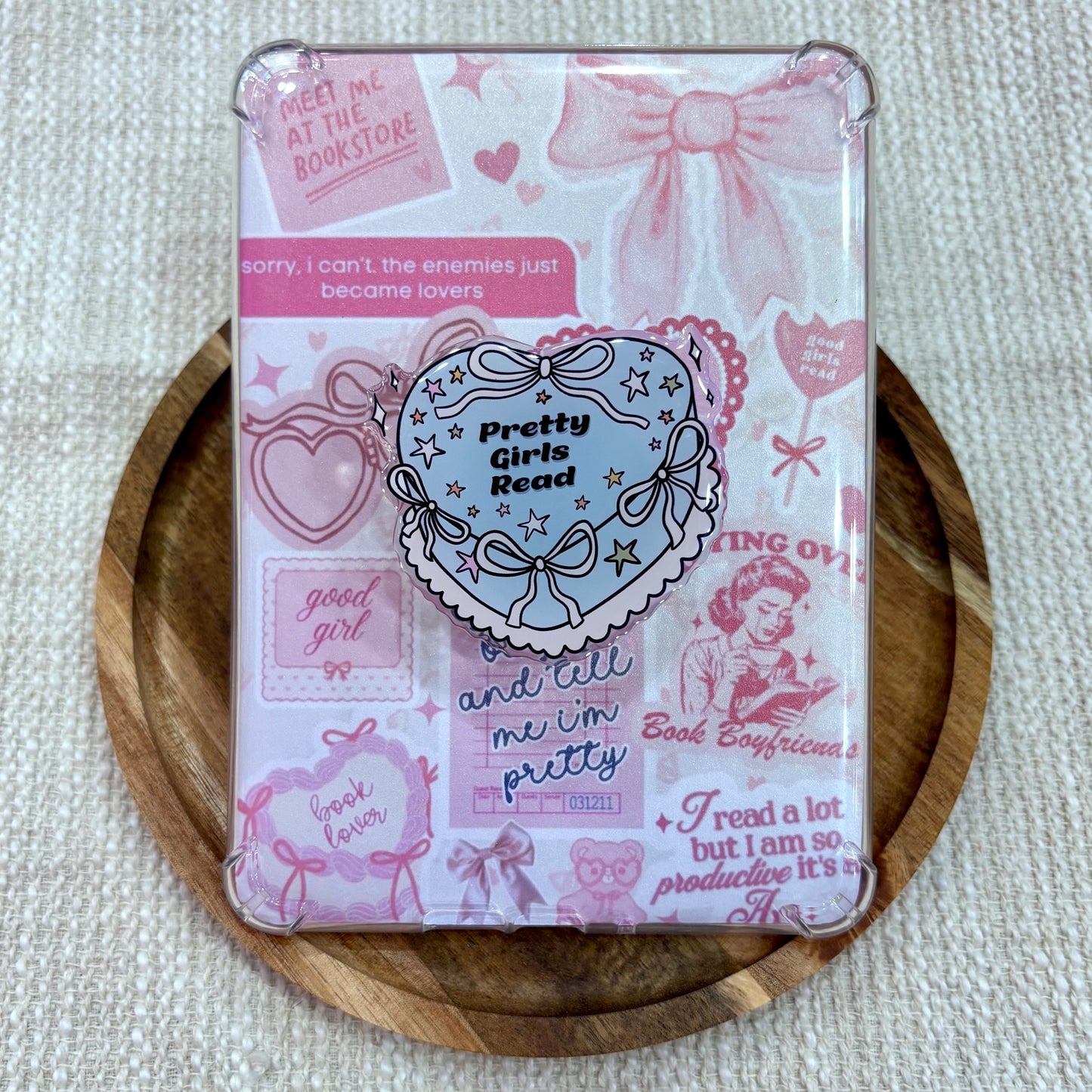 Pretty Girls Read Kindle/Phone Grip