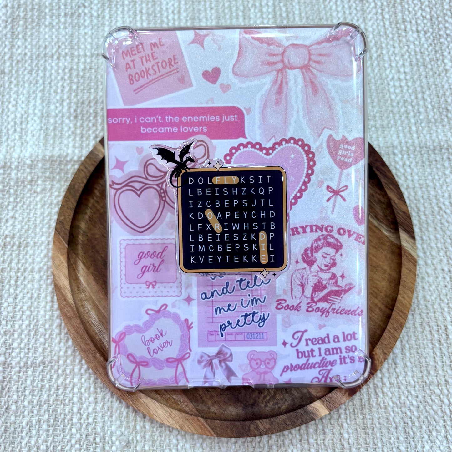 Fourth Wing Wordsearch Kindle/Phone Grip