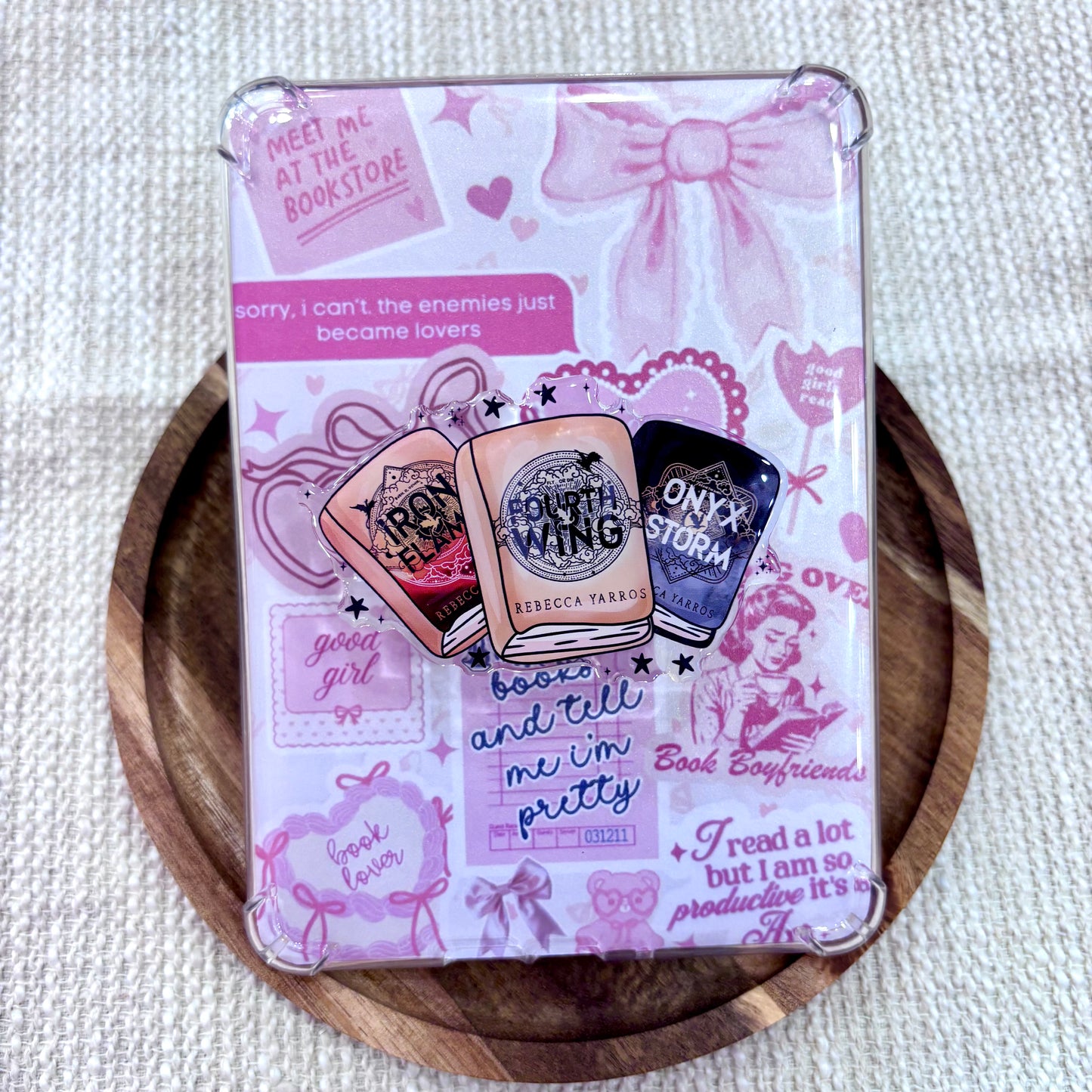 Fourth Wing Kindle/Phone Grip