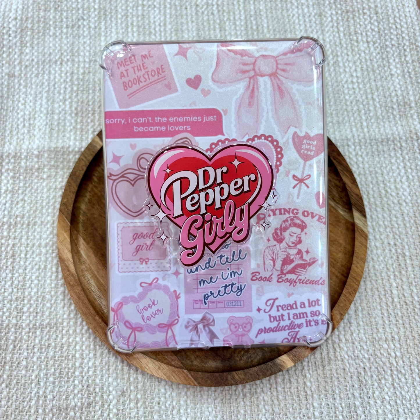 Dr. Pepper Girly Kindle/Phone Grip