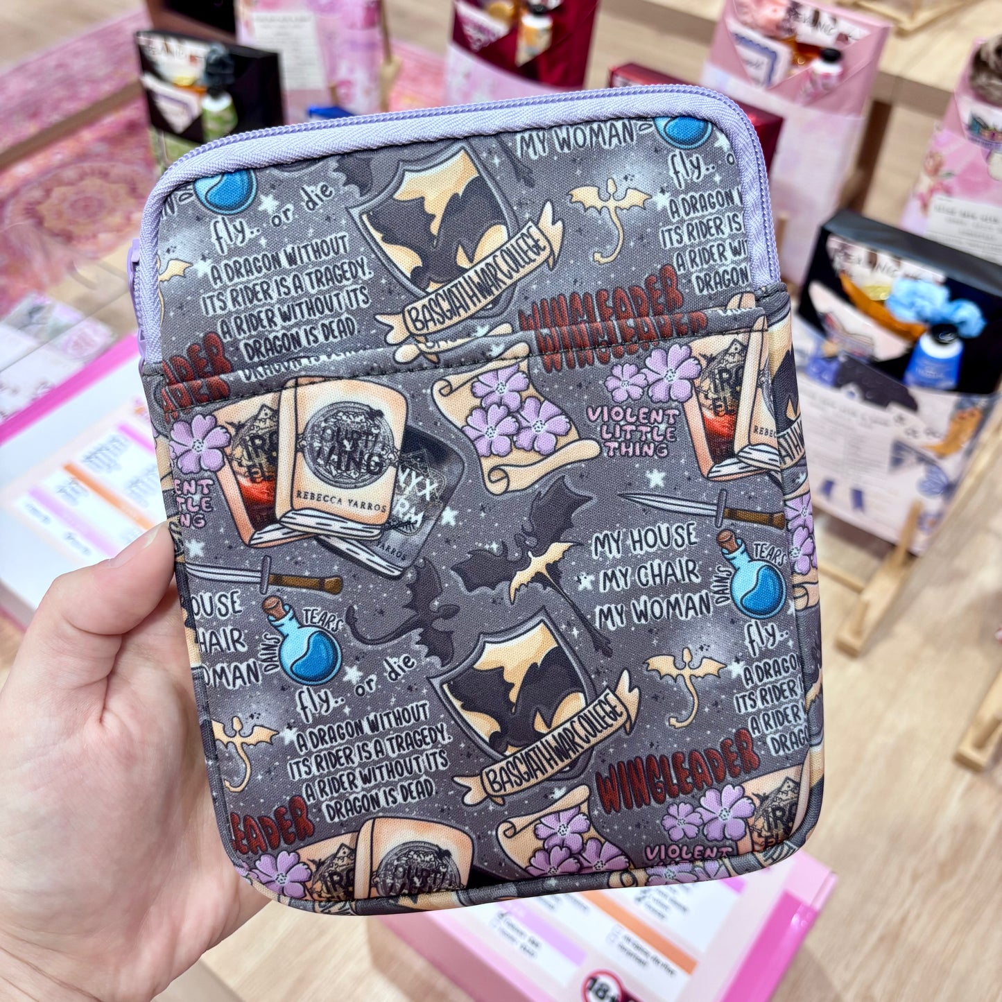 Fourth Wing Kindle Sleeve